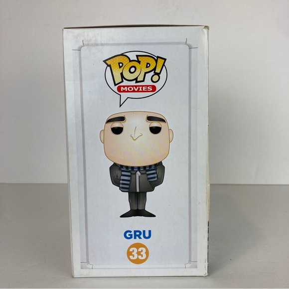 Funko Pop! Vinyl Figure Despicable Me 2 Gru #33 Vaulted See Pics - Picture 8 of 14